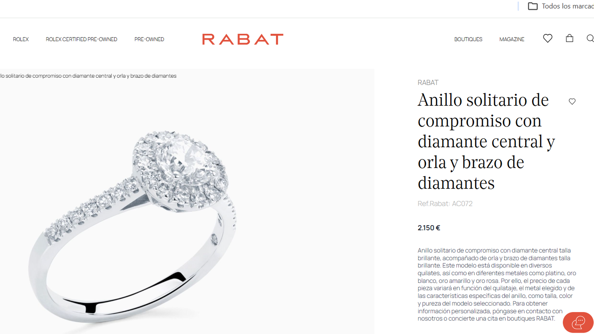 El anillo de compromiso de Dulceida