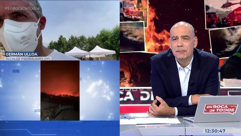 El demoledor testimonio del alcalde de Piedralaves (Ávila): “Era lo más parecido al infierno”