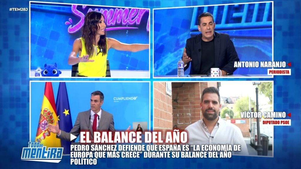 El tenso enfrentamiento entre Antonio Naranjo y Víctor Camino, diputado del PSOE: "Si me ofenden no me voy a callar"