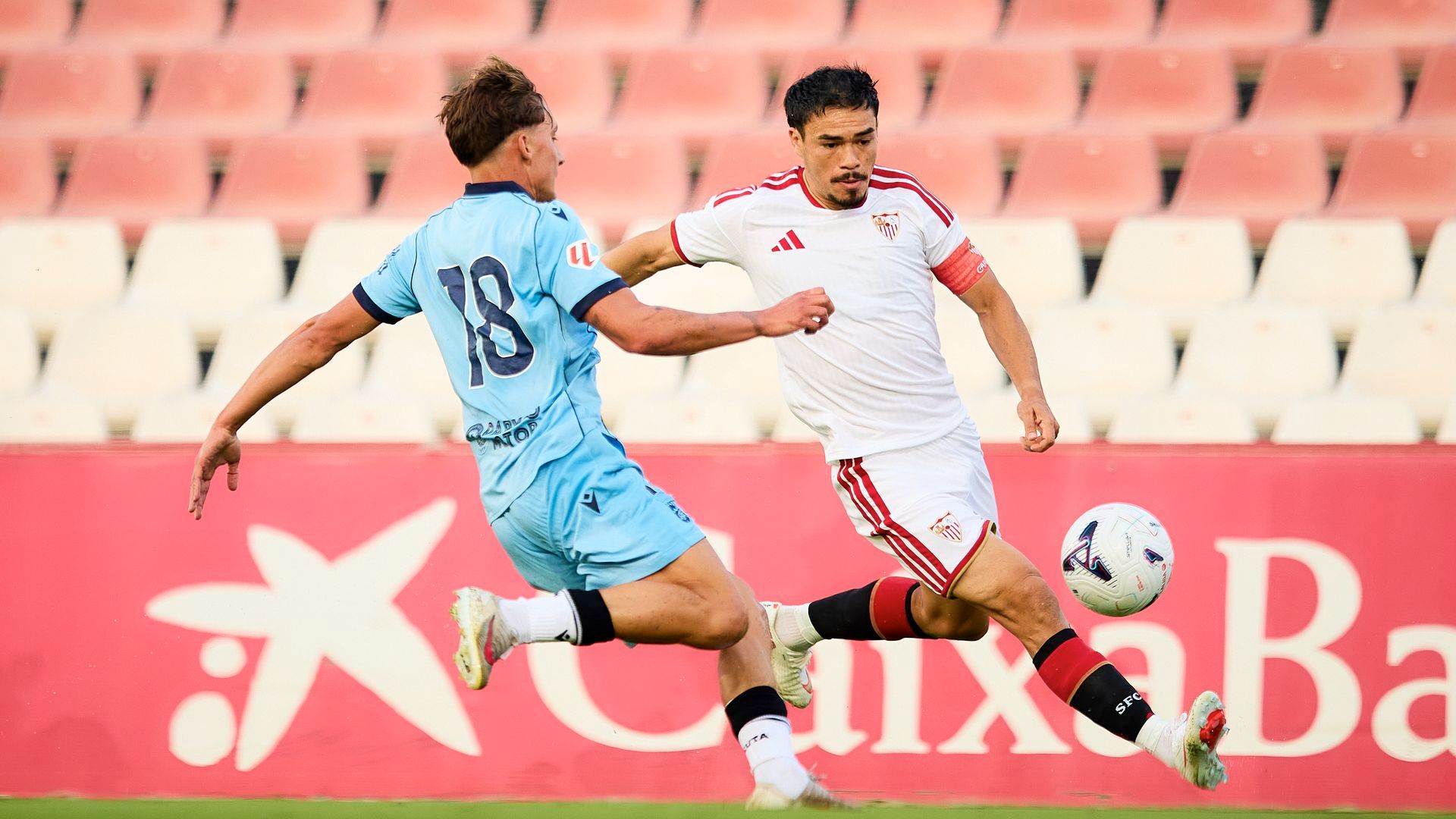 Suazo, en el Sevilla-Ceuta