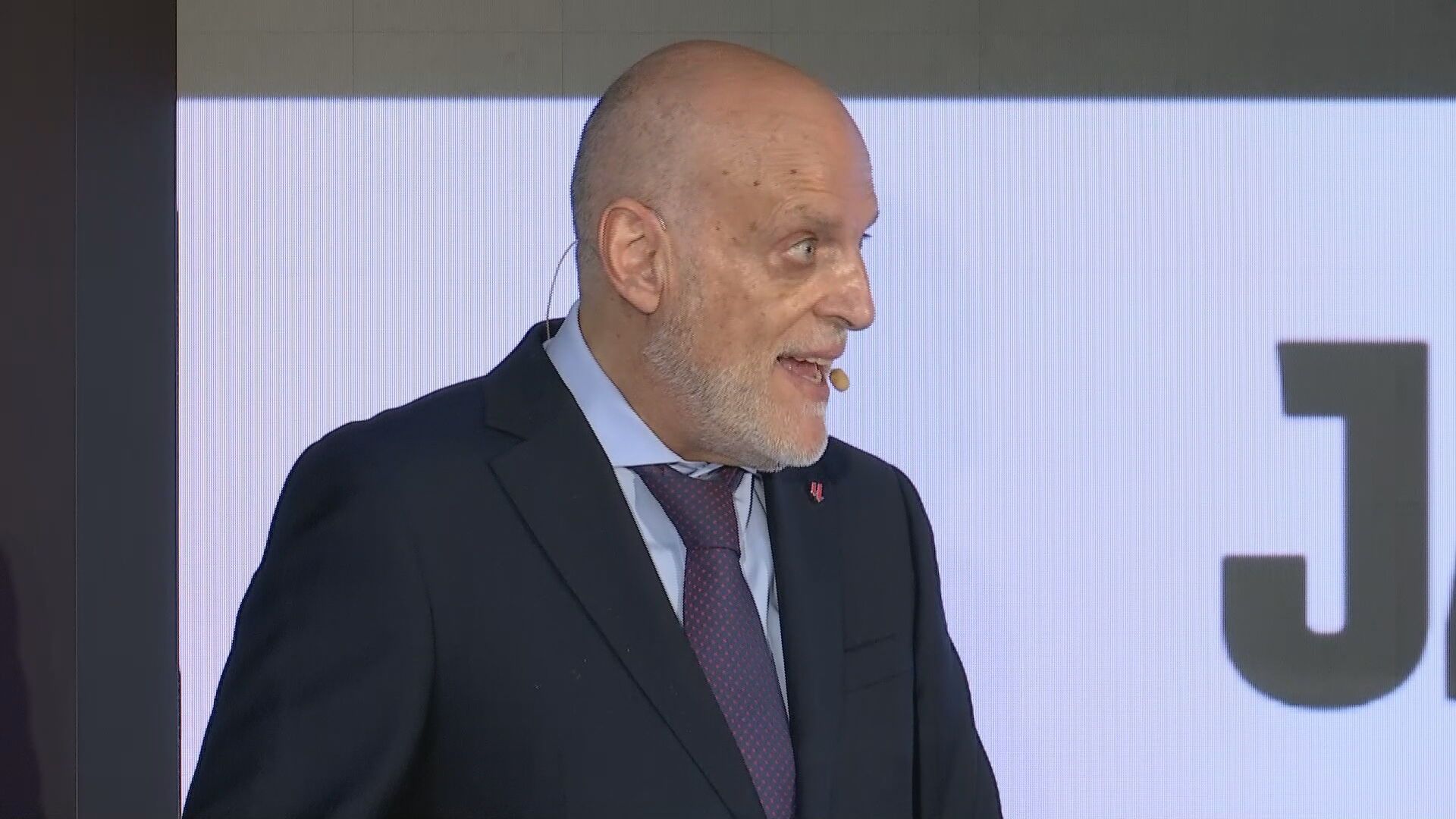 Javier Tebas durante la presentación de la temporada 26/27 de LALIGA