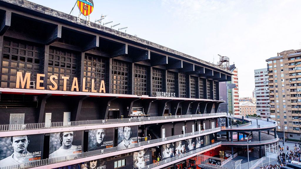 El cambio de Mestalla al Nou Mestalla como nunca lo habías visto