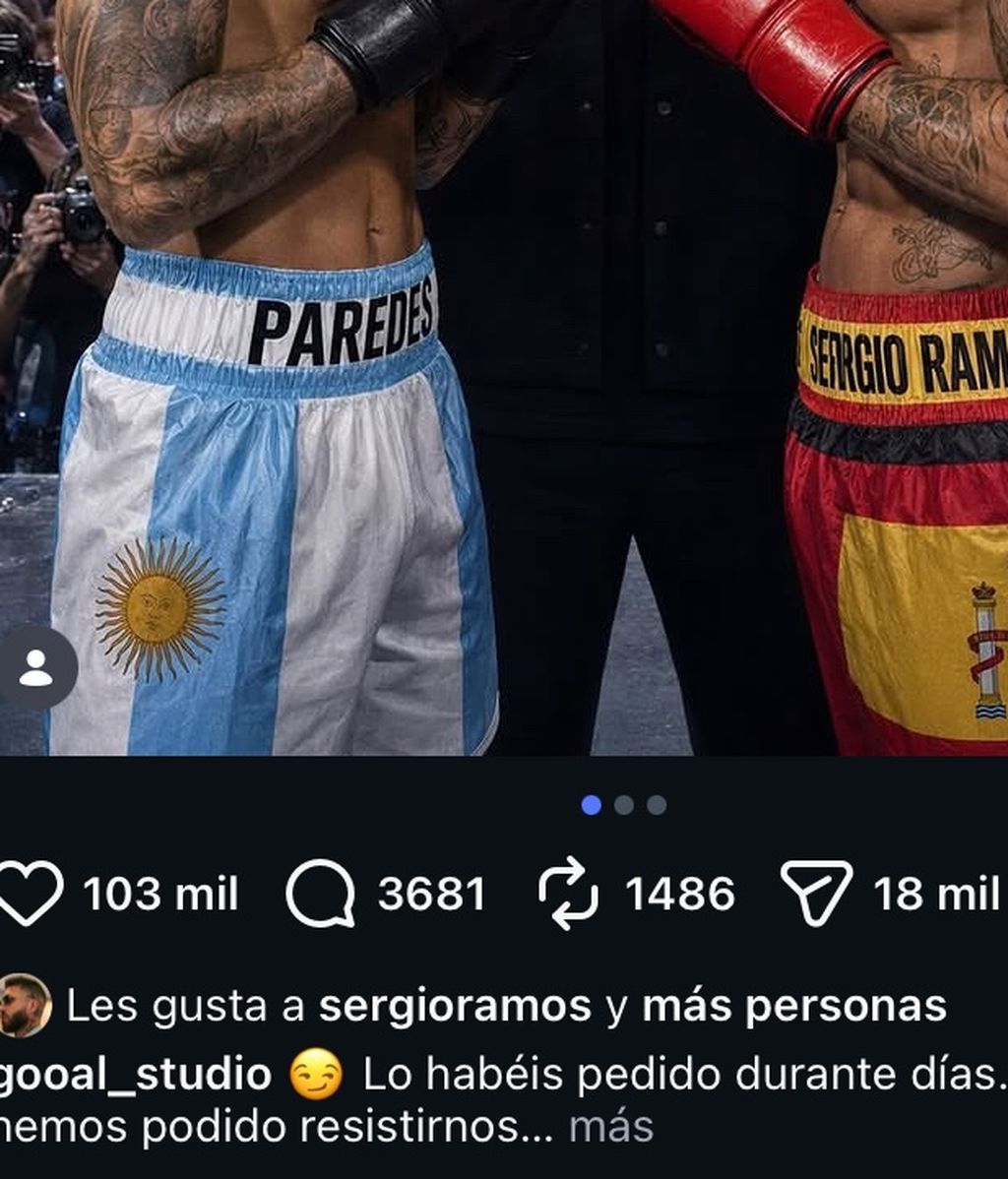 Sergio Ramos reacciona a un posible combate contra Leandro Paredes en la próxima Velada del Año de Ibai Llanos