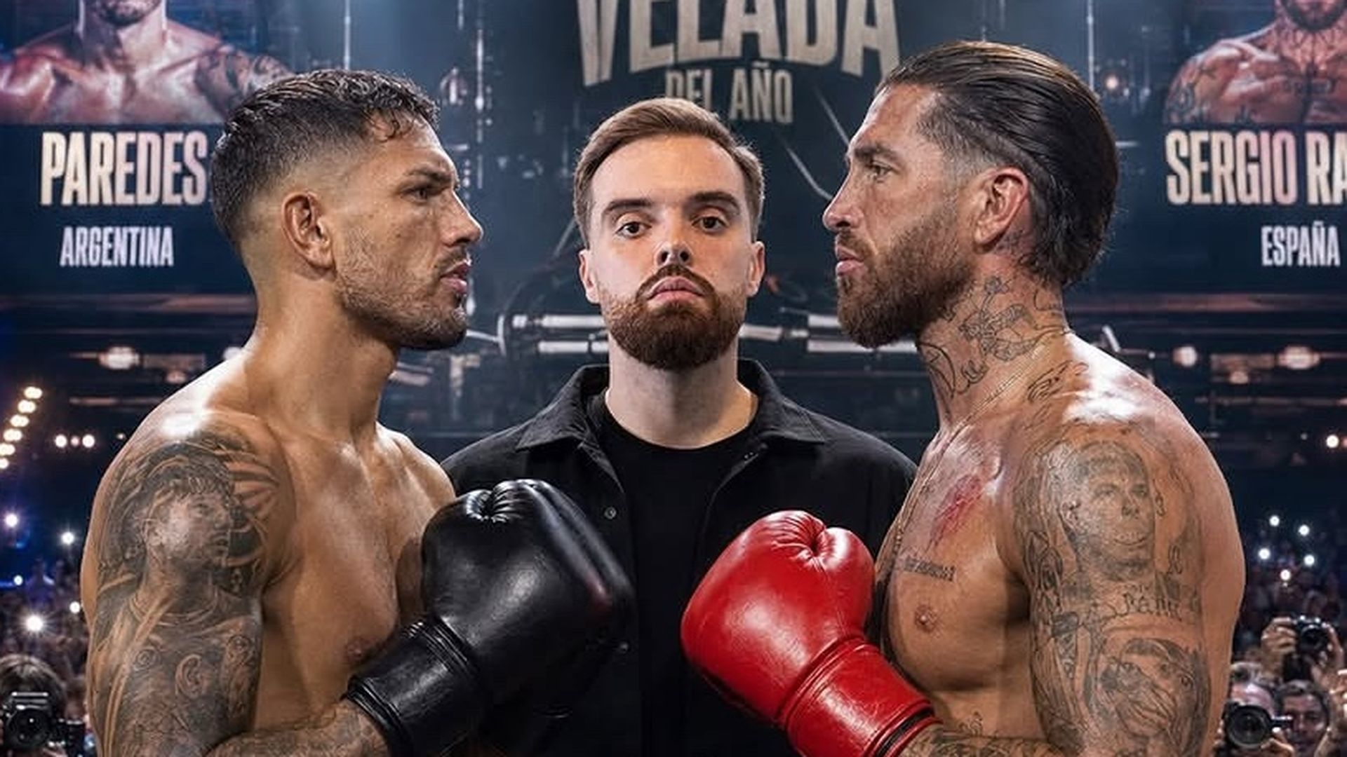 Sergio Ramos reacciona a un posible combate contra Leandro Paredes en la próxima Velada del Año de Ibai Llanos