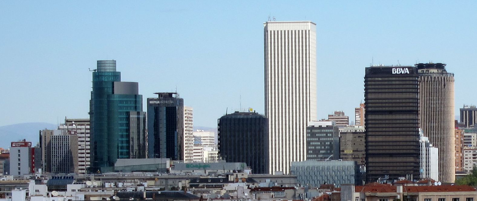 Vista panorámica de AZCA