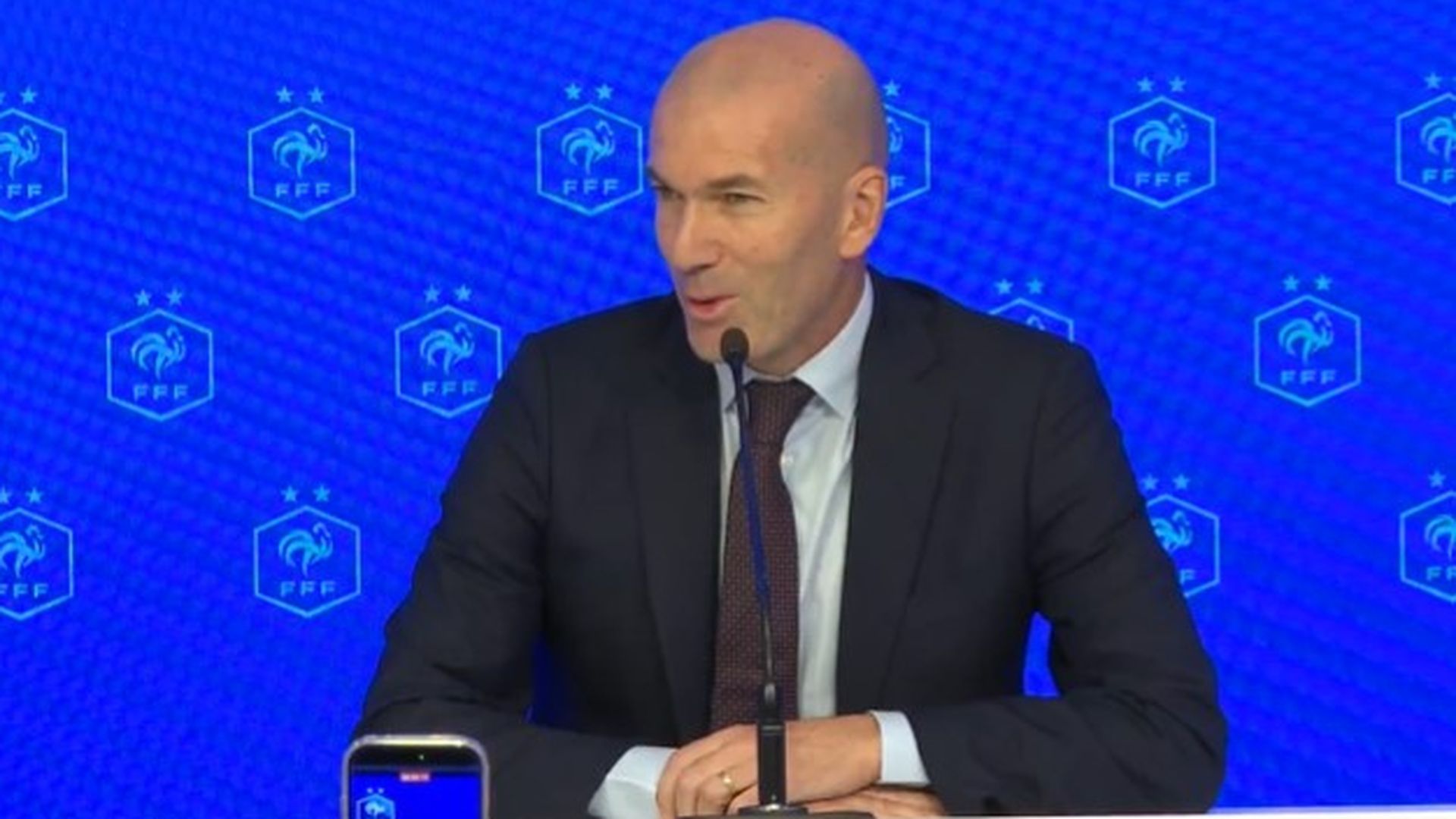 Zinedine Zidane, el nuevo seleccionador de fútbol francés