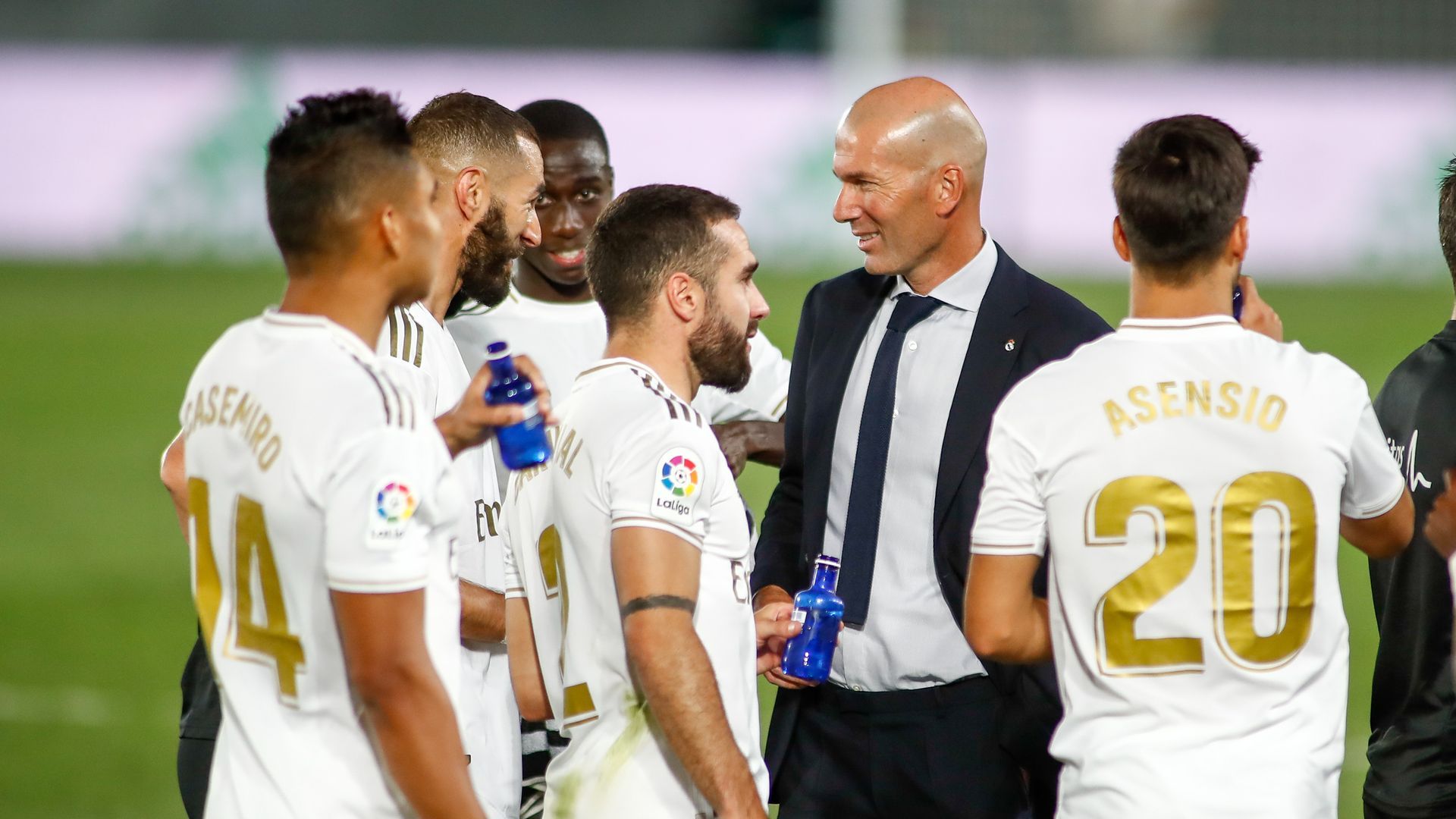 Zinedine Zidane, en su etapa con el Real Madrid