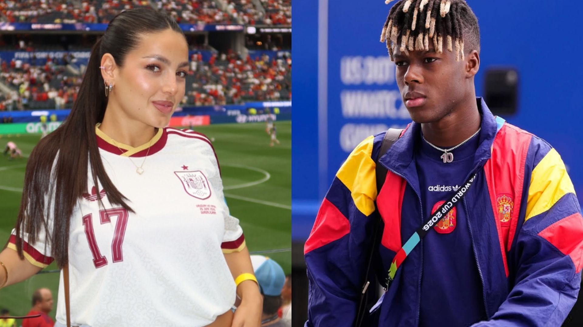 Ainhi García y Nico Williams