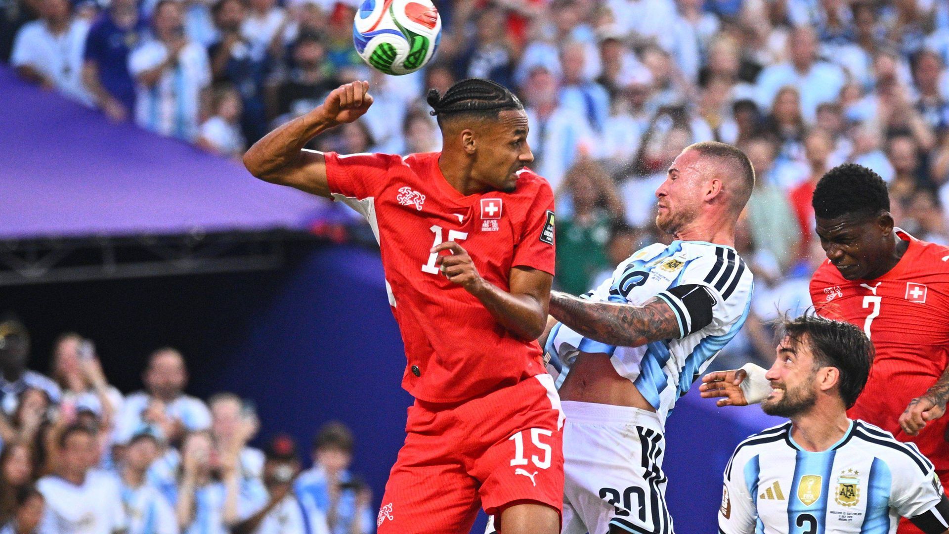 Djibril Sow, en el Mundial con Suiza