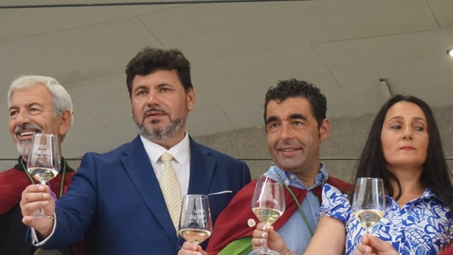 Fiesta del vino en Meaño