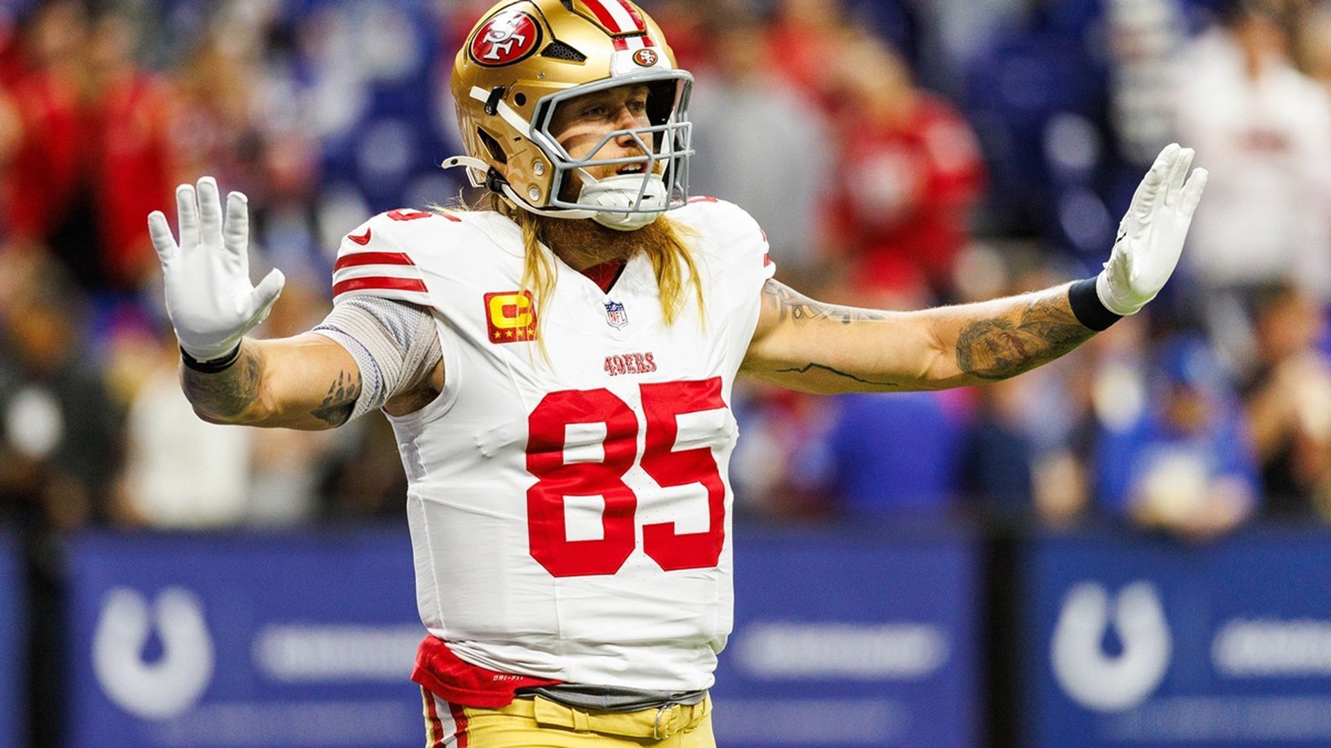 George Kittle, tight end de los 49ers en la NFL George Kittle, tight end de los 49ers en la NFL