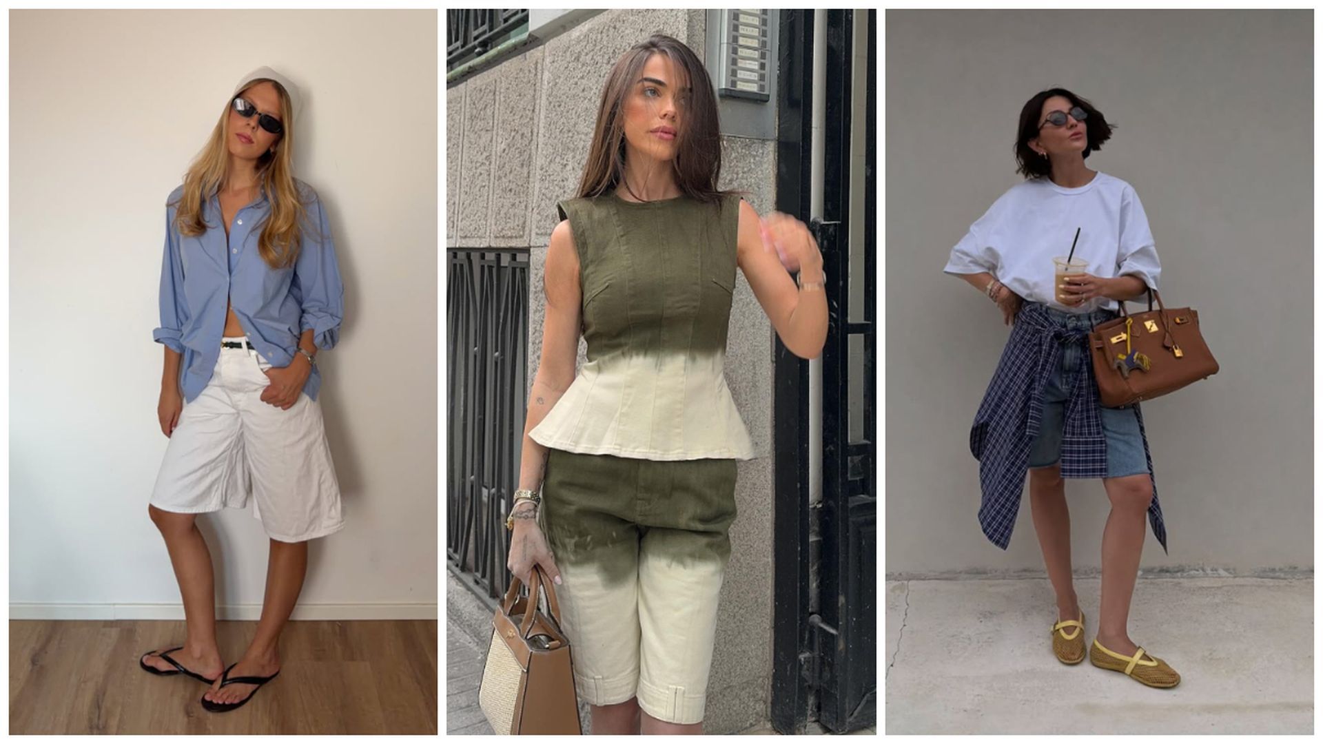 jorts: el pantalón de moda en los armarios de Sofia Hamela, Violeta Mangriñán y Alexandra Pereira jorts: el pantalón de moda en los armarios de Sofia Hamela, Violeta Mangriñán y Alexandra Pereira