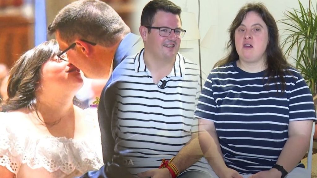La boda de Abel y Montse, con discapacidad intelectual y síndrome Down: "Debemos aspirar a hacer cosas como el resto de la población"