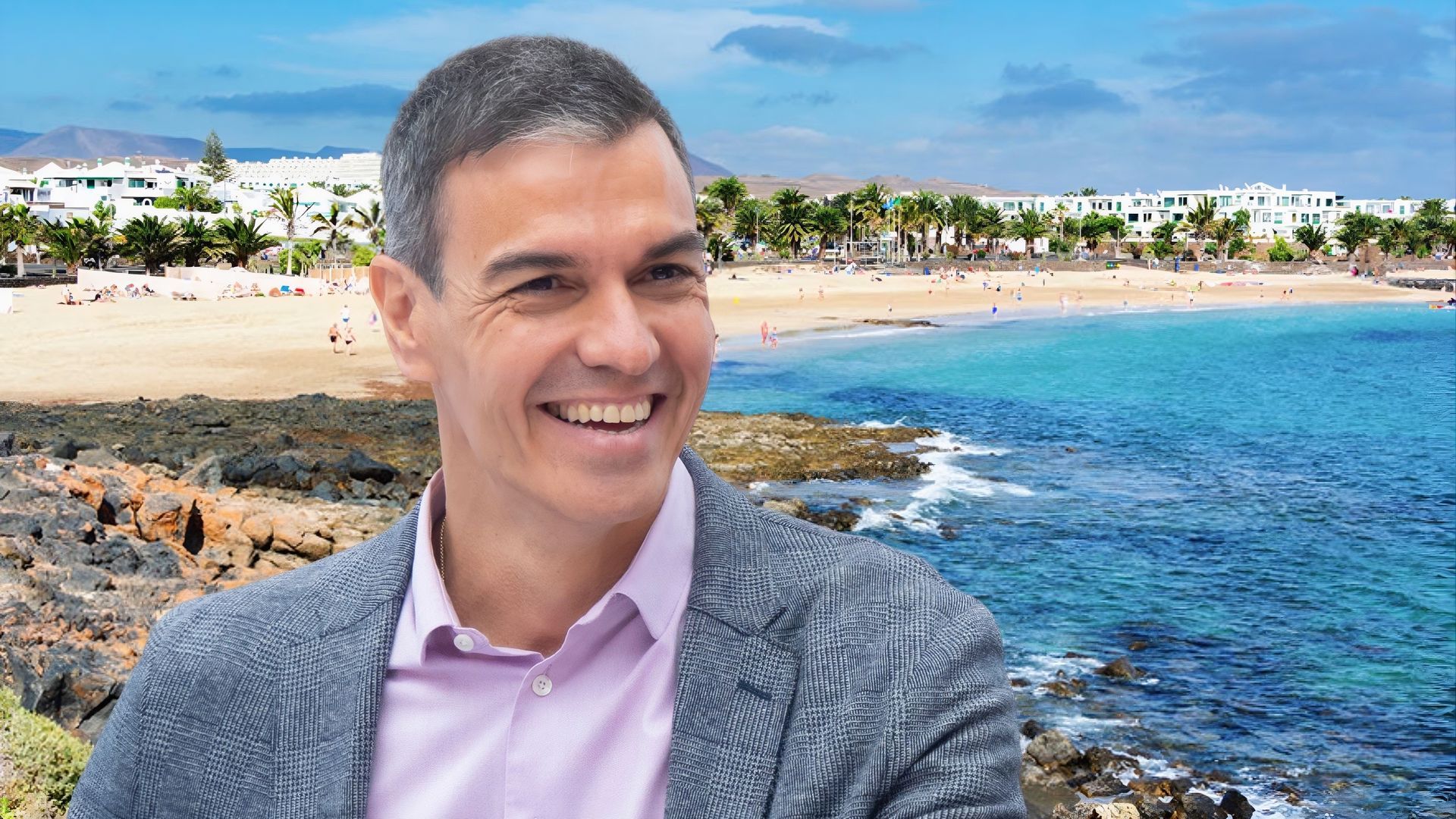 Las 5 mejores playas de Costa Teguise en Lanzarote: el enclave natural donde te puedes encontrar a Pedro Sánchez y su familia este verano Las 5 mejores playas de Costa Teguise en Lanzarote: el enclave natural donde te puedes encontrar a Pedro Sánchez y su familia este verano
