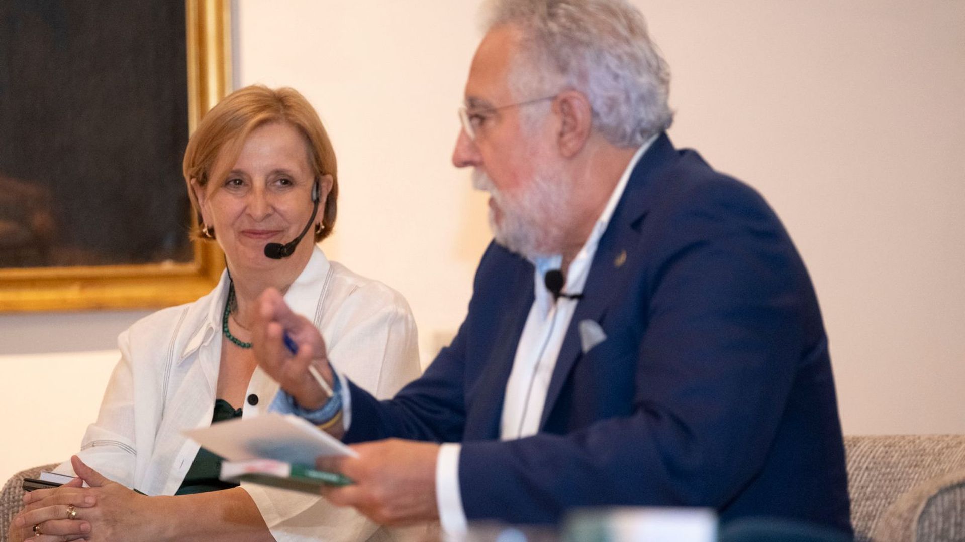 María Pilar Rodríguez Ledo durante la presentación