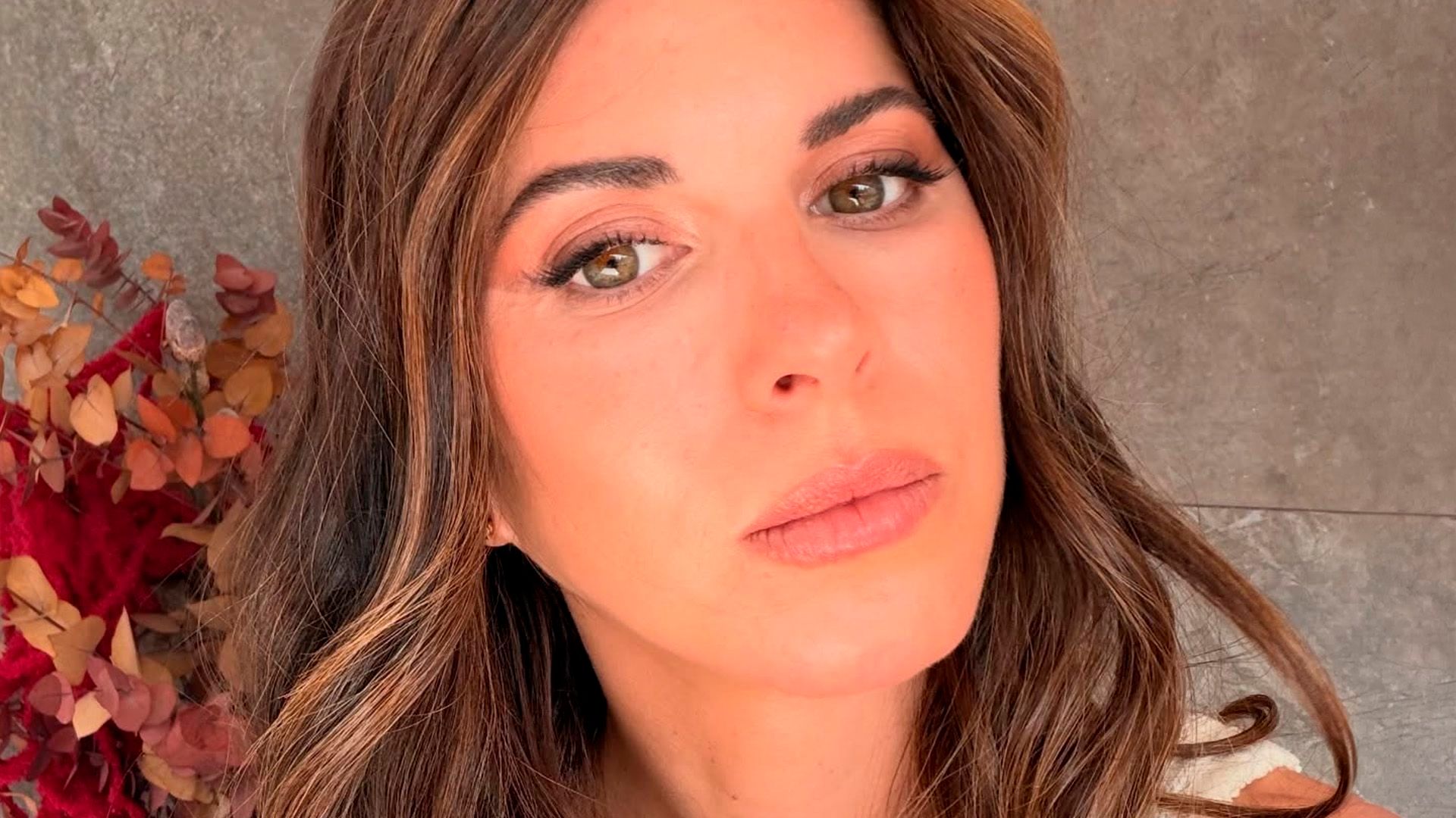 Marta Riumbau, preocupada al tener que separarse de su hija Marta Riumbau, preocupada al tener que separarse de su hija