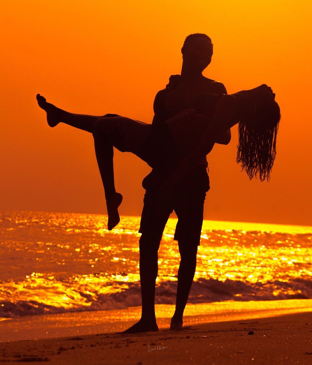 Pareja en verano