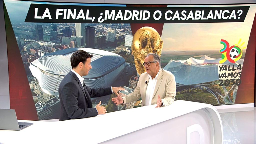 Roberto Gómez asegura que la final del Mundial 2030 se jugará en el Santiago Bernabéu