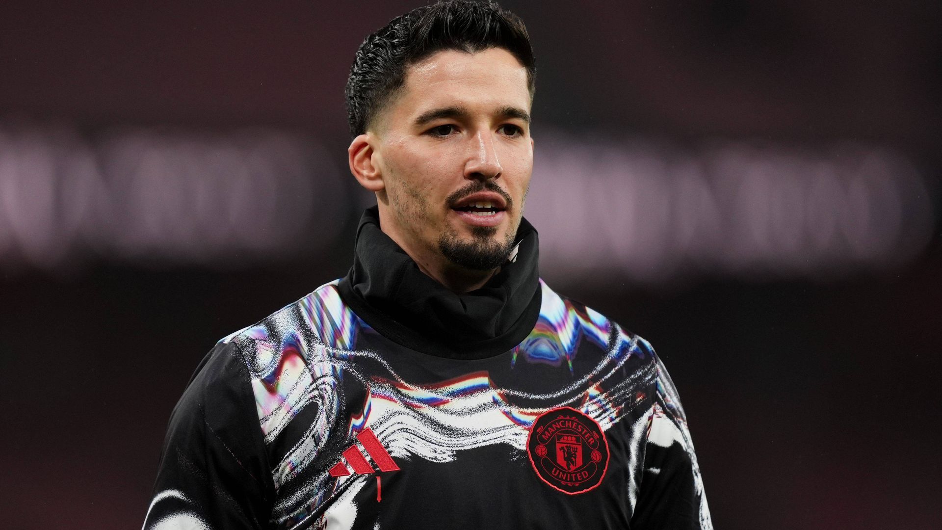 Altay Bayindir, durante un partido con el Manchester United.