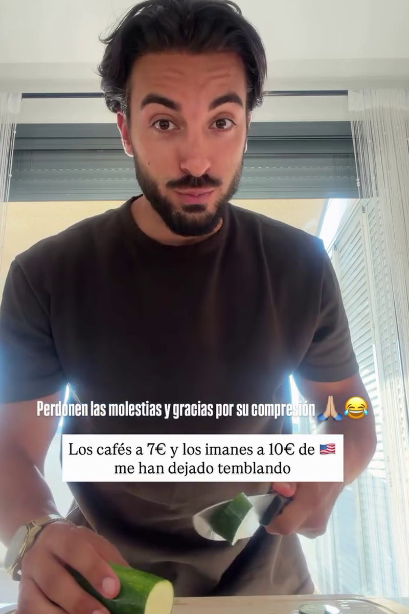 Borja González dando explicaciones