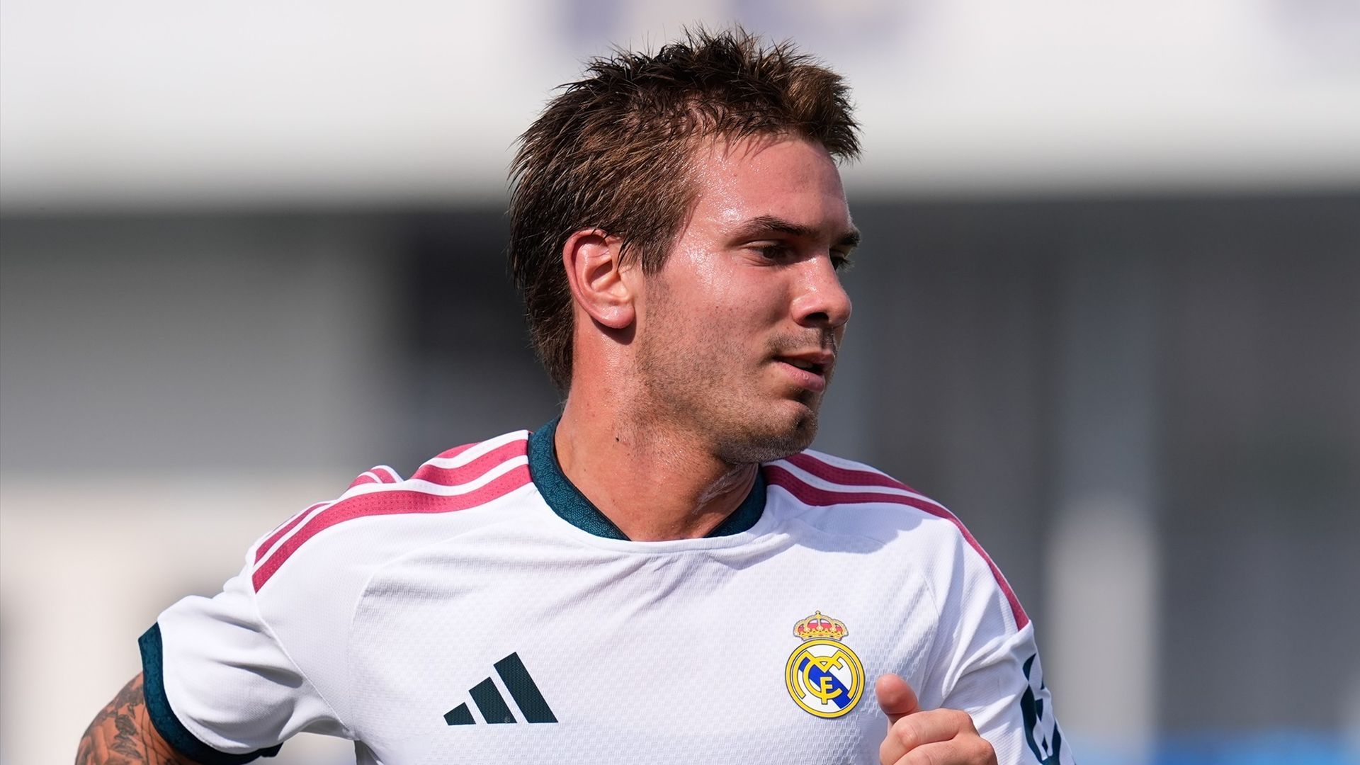 Franco Mastantuono durante un amistoso del Real Madrid esta pretemporada Franco Mastantuono durante un amistoso del Real Madrid esta pretemporada