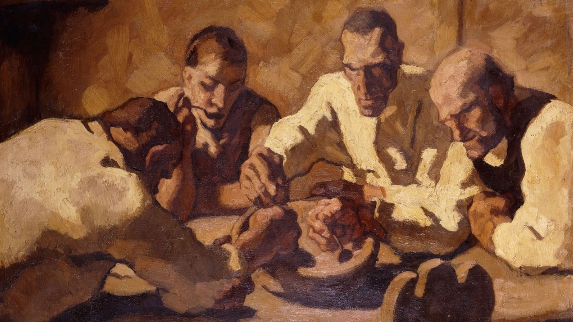 'La sopa' de Albin Egger-Lienz