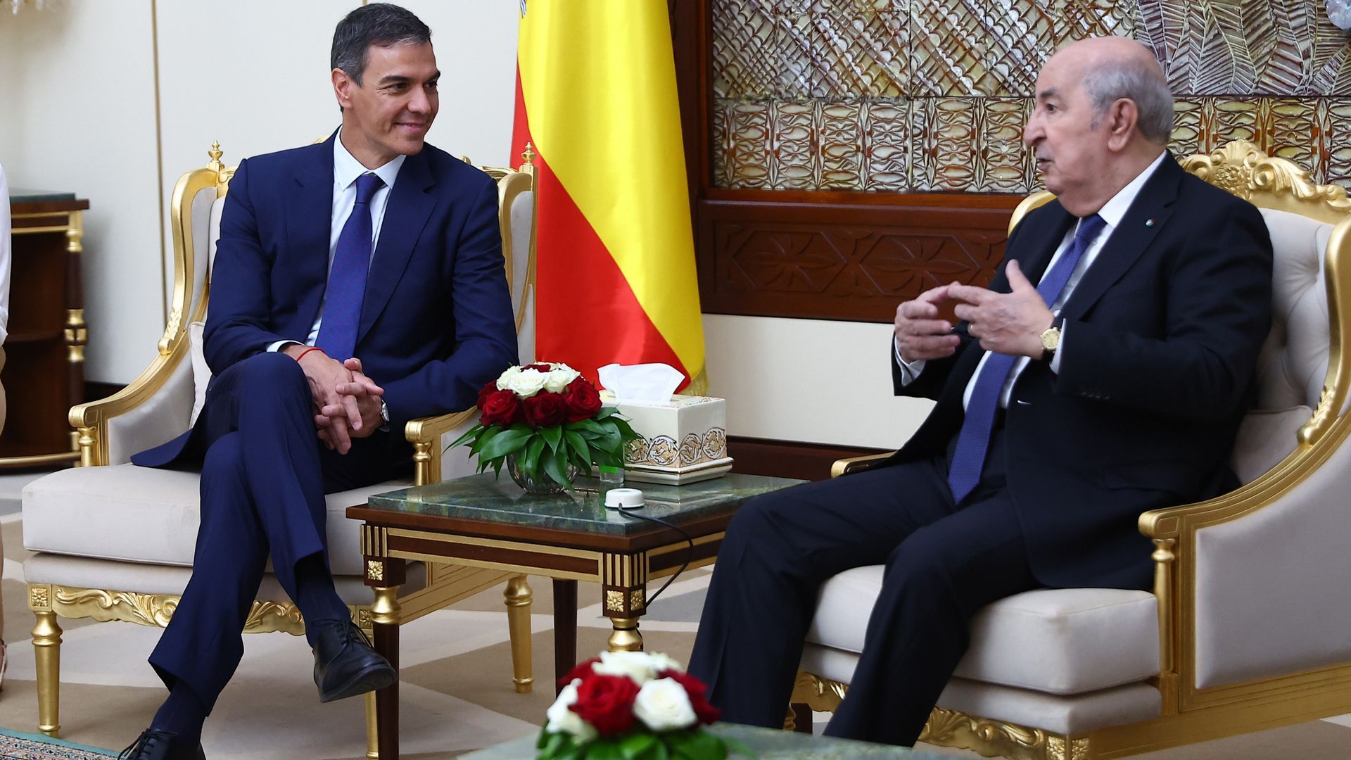 La visita de Pedro Sánchez a Argelia