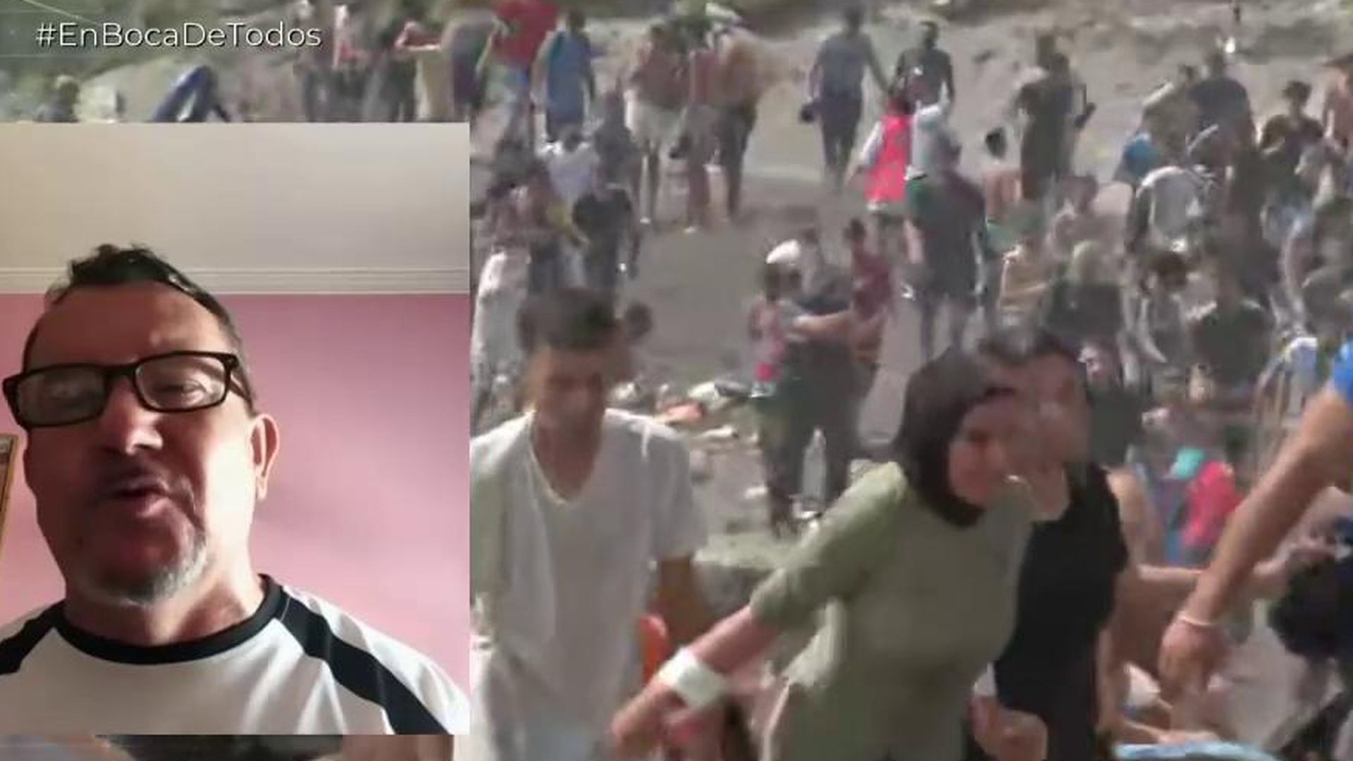 Ramón, vecino de Ceuta, ante la llega masiva de inmigrantes: “Esto es imposible, están deambulando heridos por las calles”
