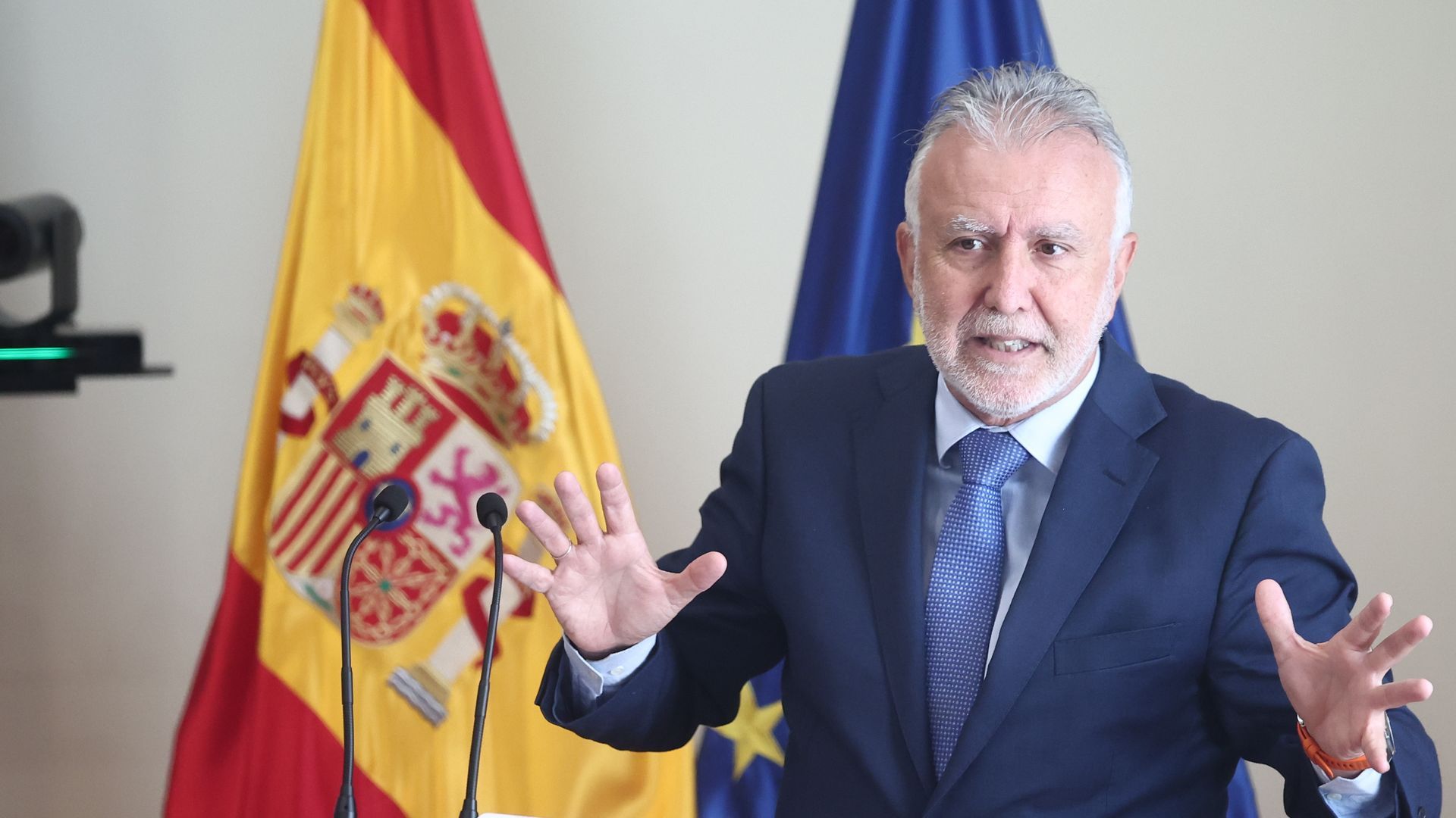 El ministro de Política Territorial y Memoria Democrática, Ángel Víctor Torres