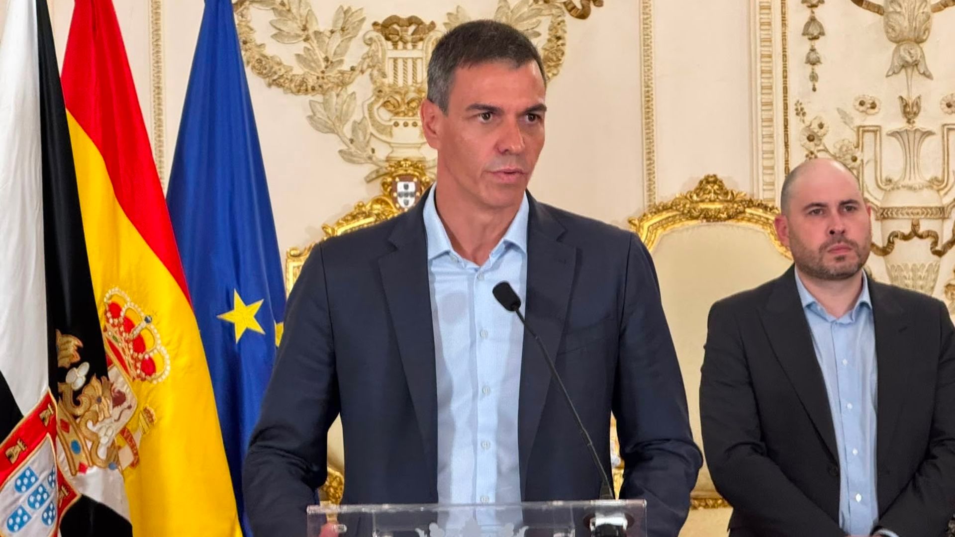 El presidente del Gobierno, Pedro Sánchez