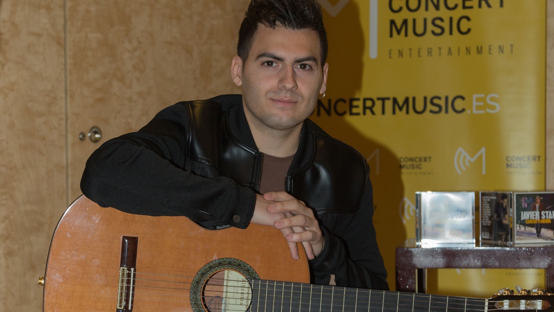 Javier Labandón, el hijo mayor de El Arrebato, en 2016, cuando debutó con su primer disco bajo el nombre artístico de Javier Stan