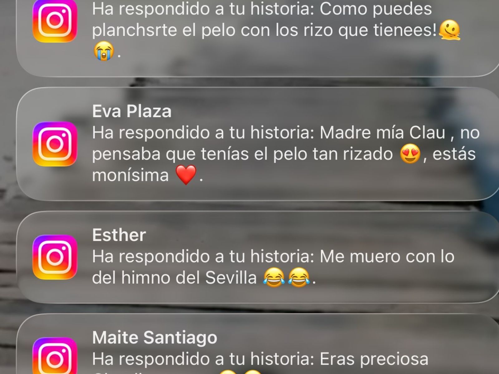 Los mensajes de sus seguidoras al ver su pelo rizado