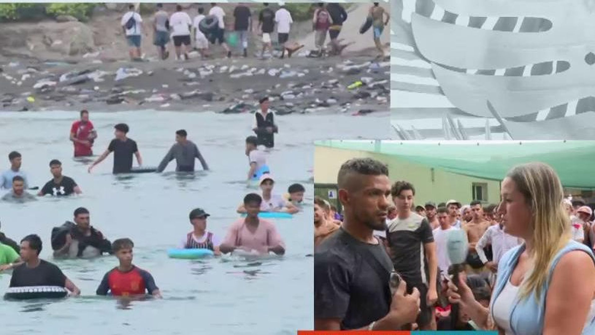 Mohamed, recién llegado a Ceuta: "Prefiero morir aquí que regresar a Marruecos"