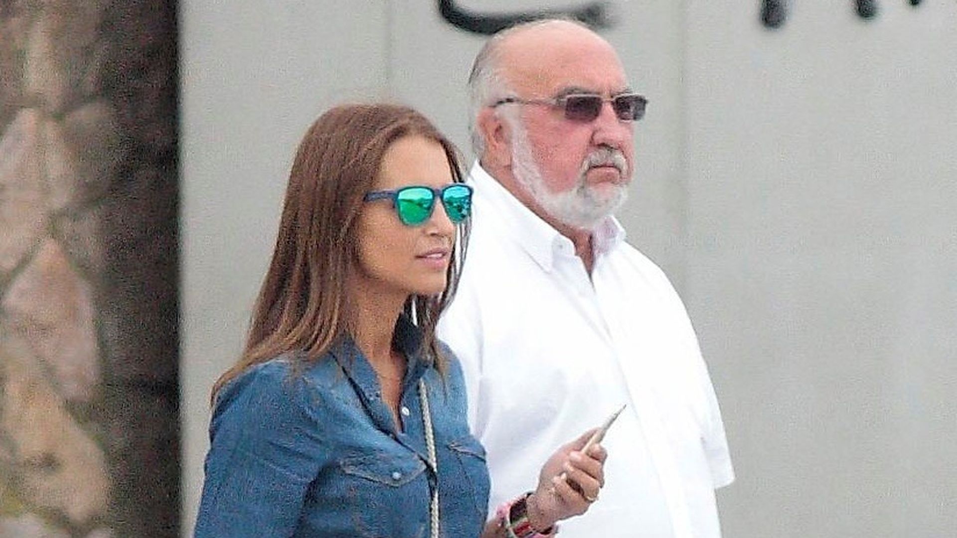 Paula Echevarría, junto a su padre en una fotografía de archivo