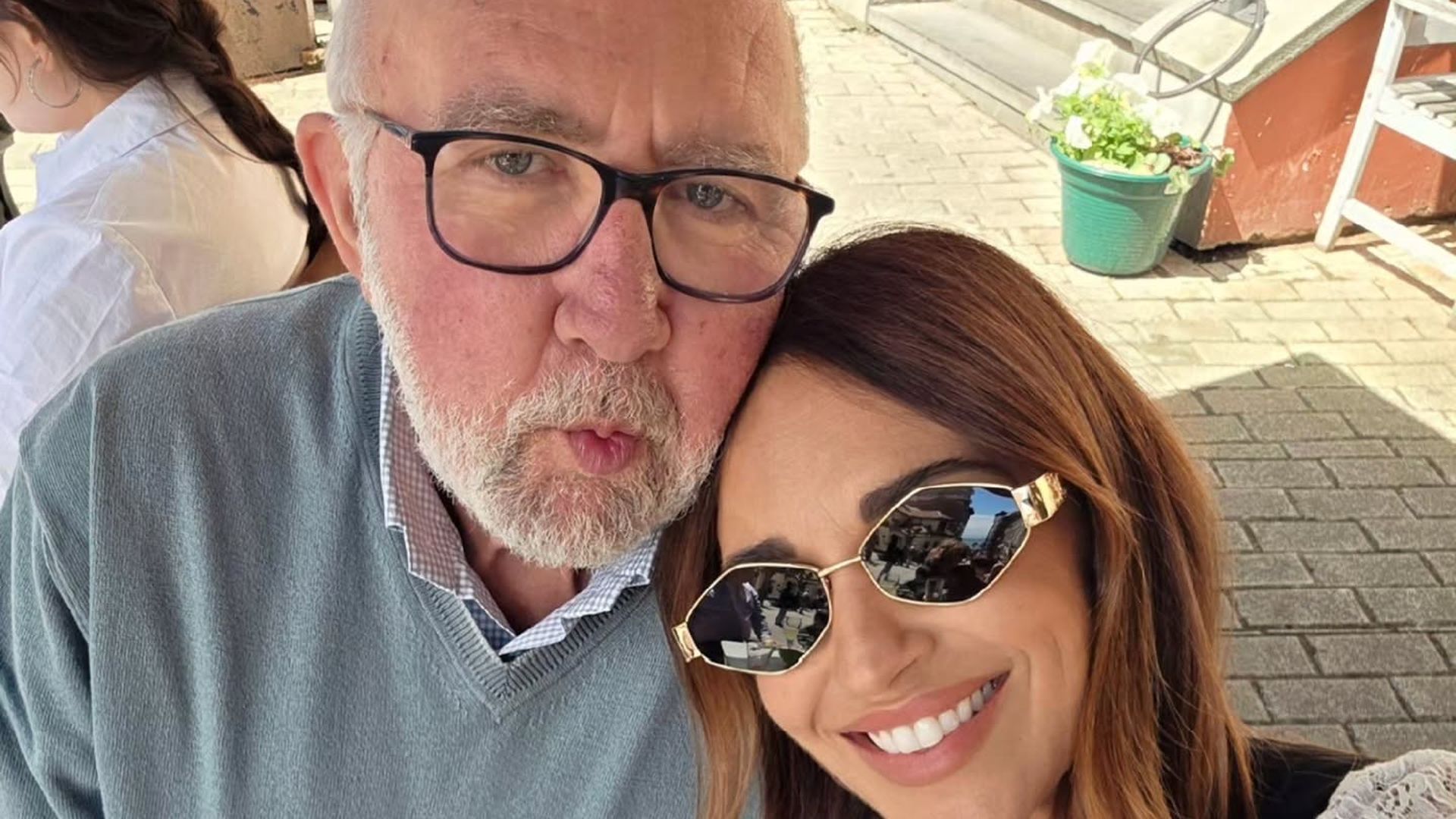Paula Echevarría y su padre, el fallecido Luis Ángel Echevarría Paula Echevarría y su padre, el fallecido Luis Ángel Echevarría