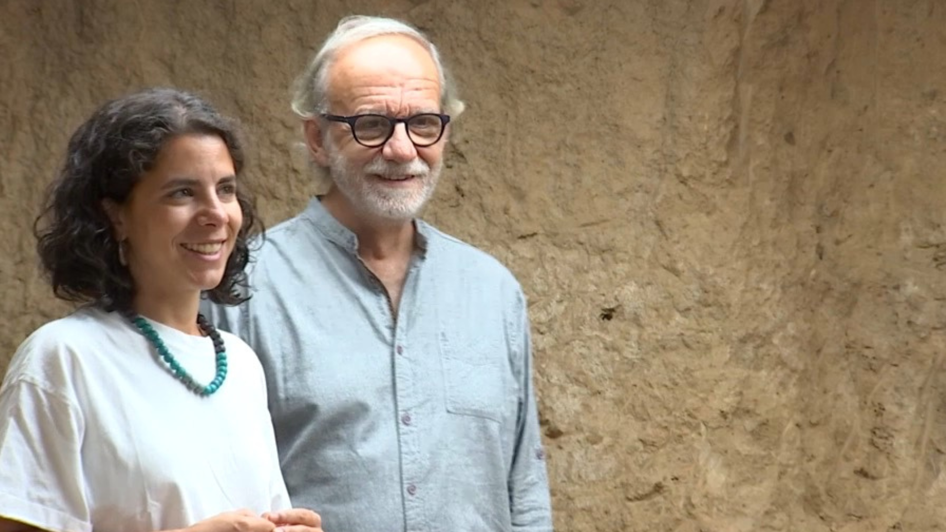 Sebastián Celestino y Esther Rodríguez, autores de 'Tarteso'