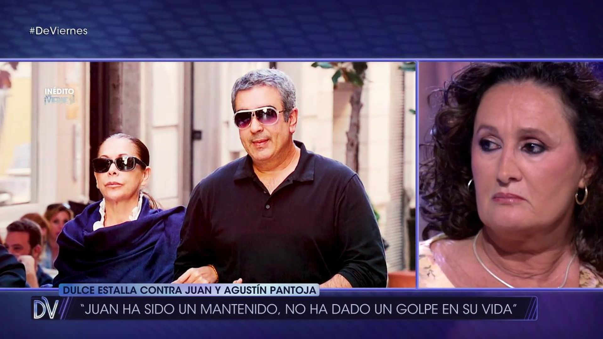 Dulce señala a Agustín Pantoja: "Estaba todo el día viendo telenovelas"