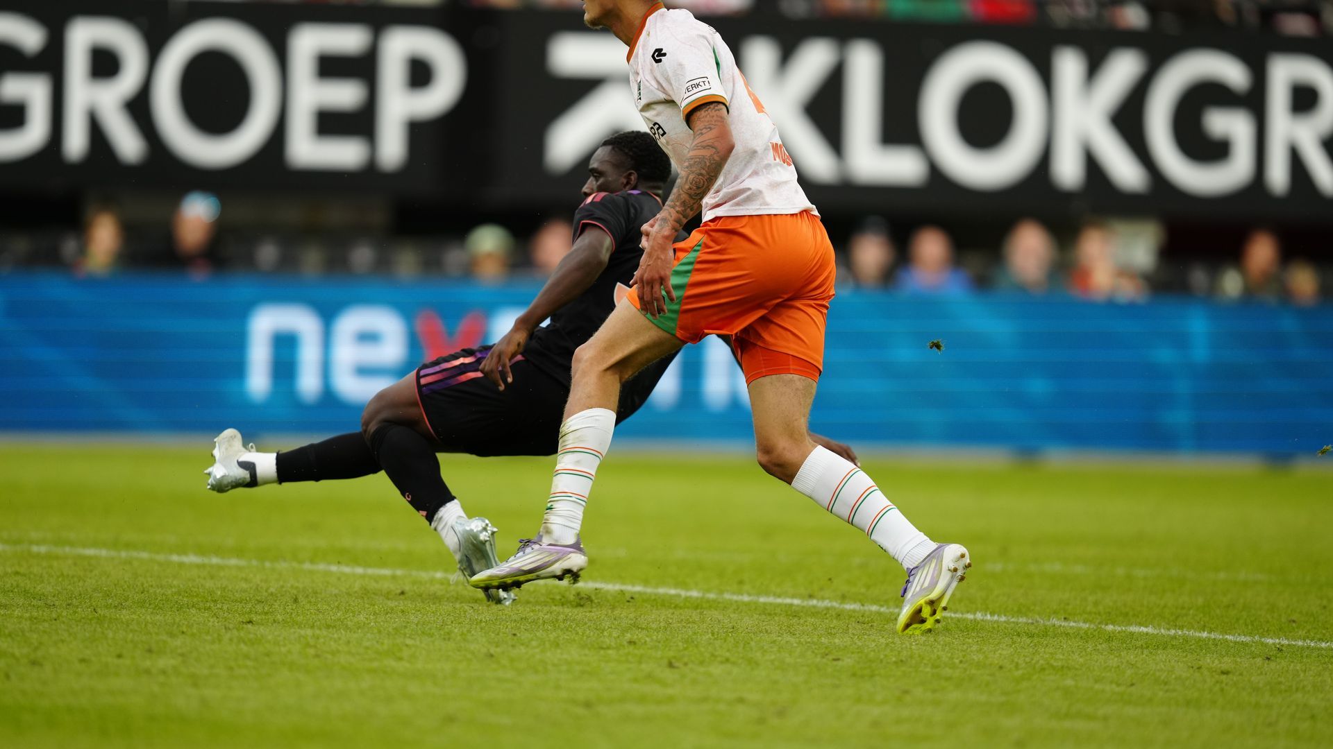 Ibra Sow, en el NEC Nijmegen - Sevilla