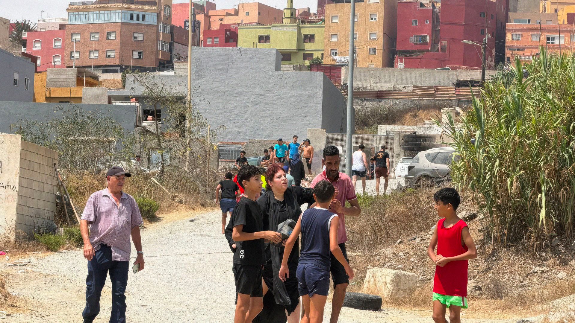 Migrantes en Ceuta Migrantes en Ceuta
