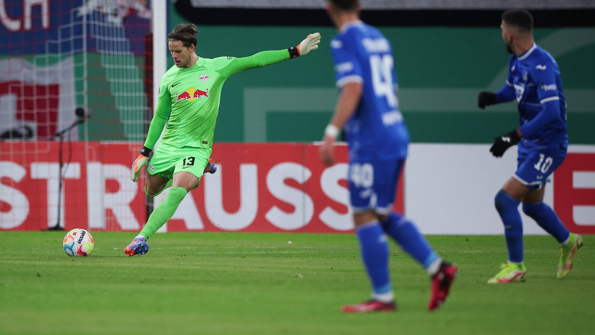 Orjan Nyland, en su anterior etapa en el RB Leipzig Orjan Nyland, en su anterior etapa en el RB Leipzig