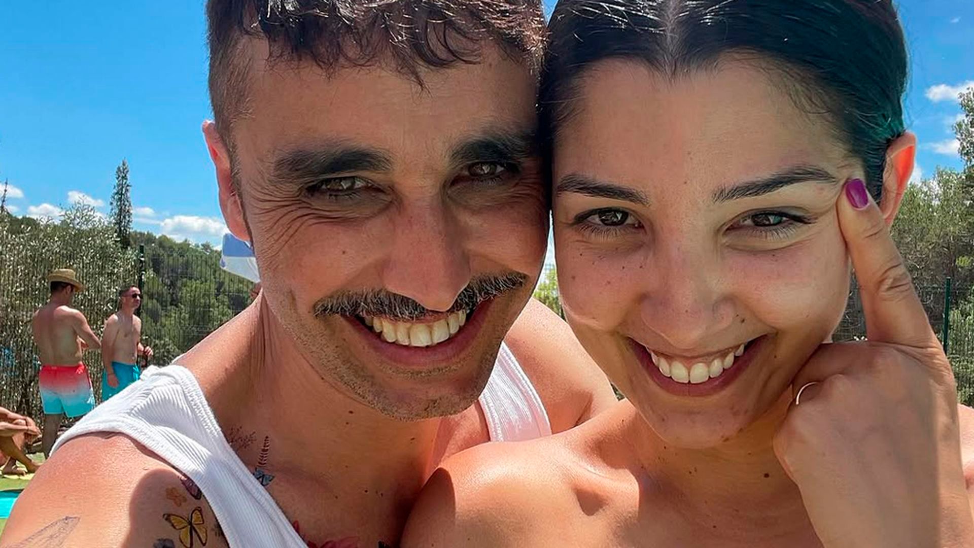 Canco Rodríguez y Marta Nogal, en una imagen de sus redes sociales