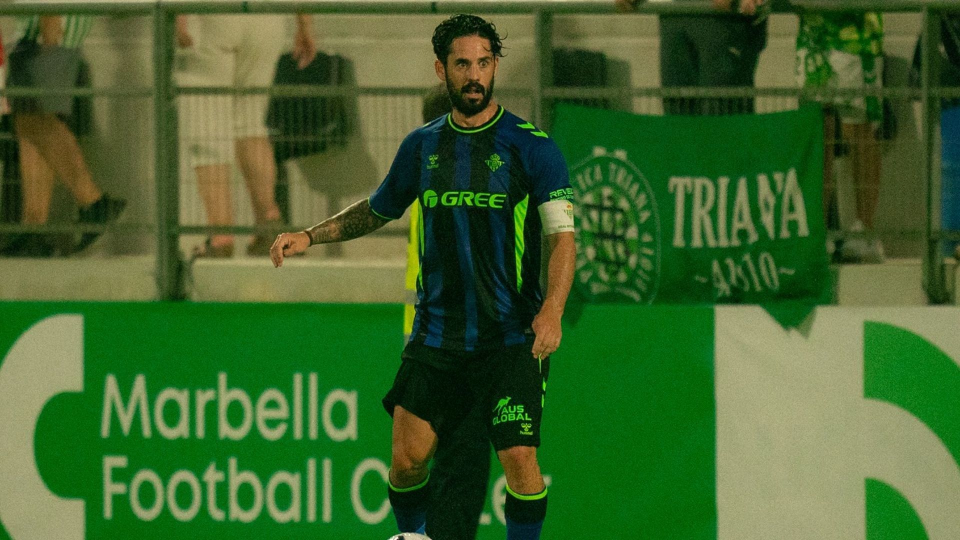 Isco Alarcón, jugando contra el Almería