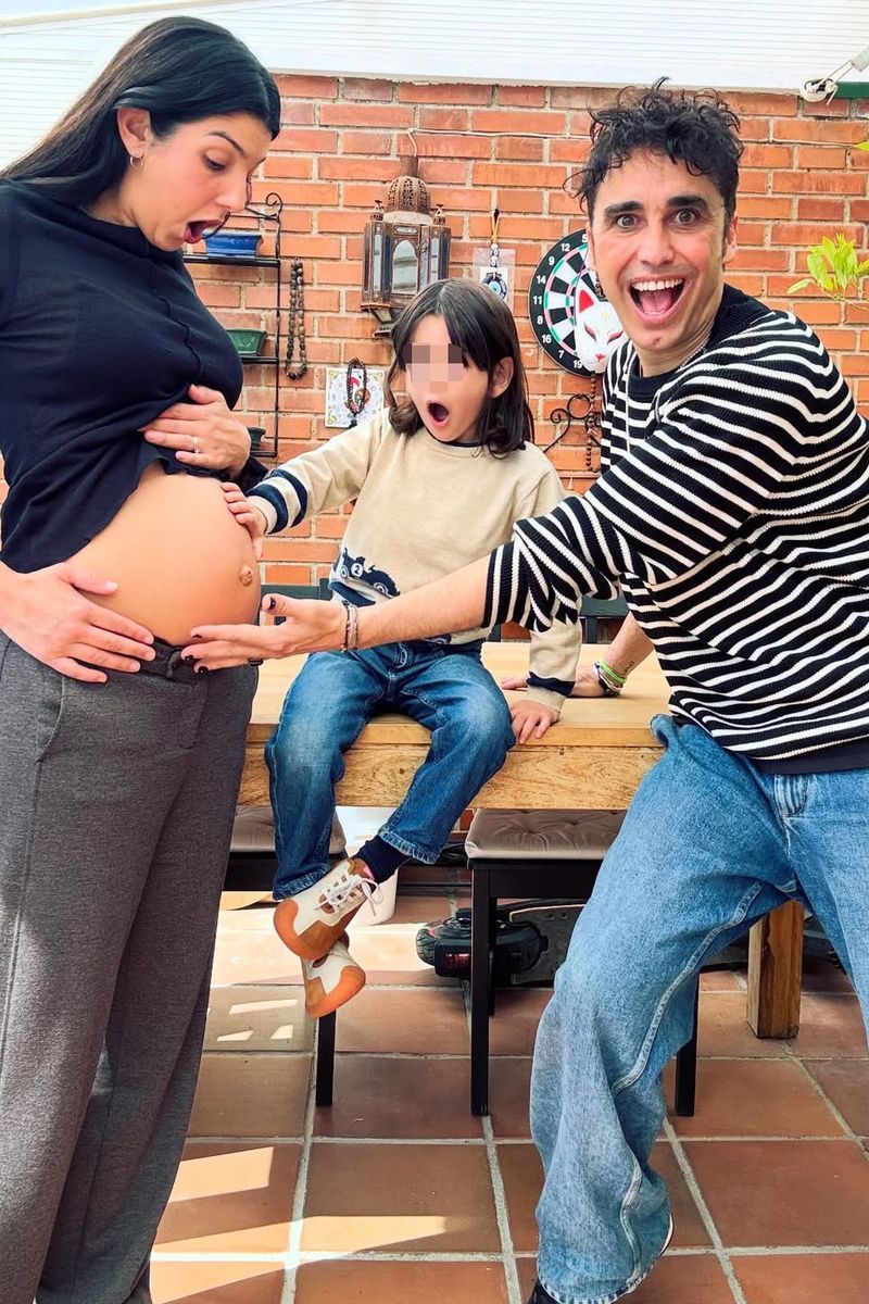 La imagen con la que Canco Rodríguez y Marta Nogal confirmaron que iban a ser padres por segunda vez