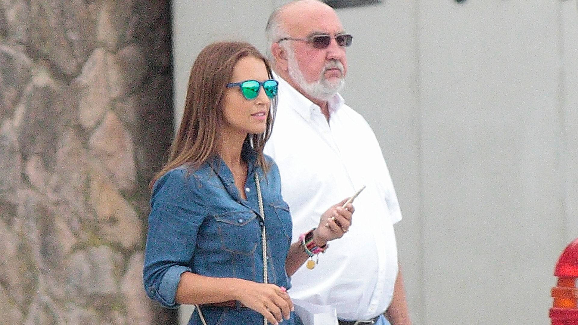 Paula Echevarría y su padre, Luis Ángel Echevarría