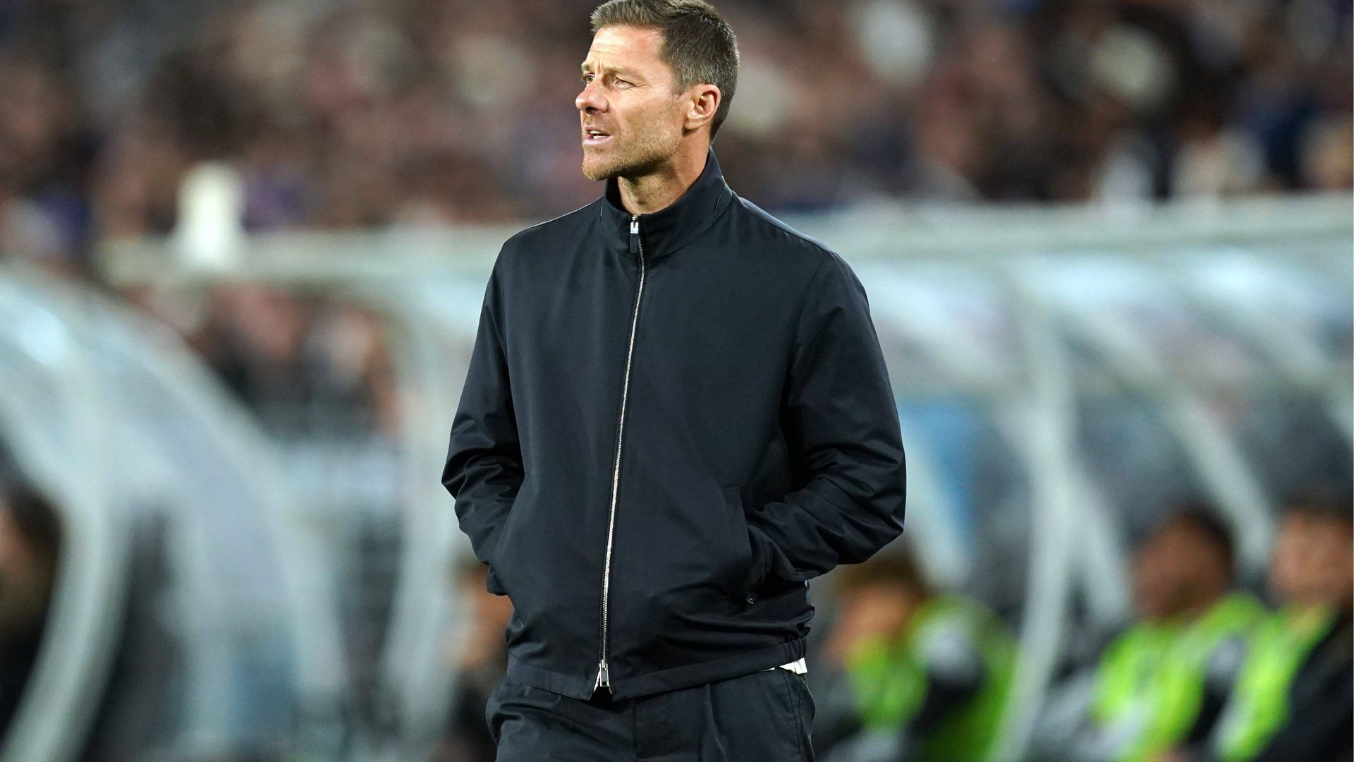 Xabi Alonso, en un partido de pretemporada del Chelsea