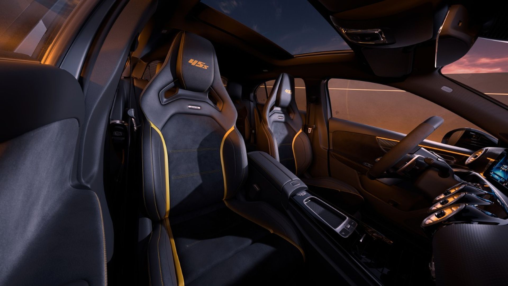 Asiento del Mercedes-AMG Final Edition del A 45 S 4MATIC+