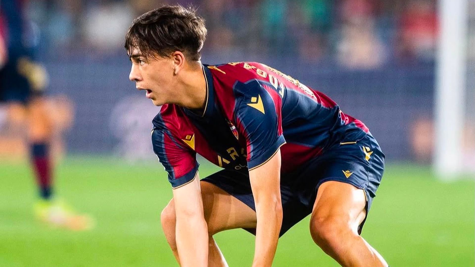 Edgar Alcañiz en su debut como granota