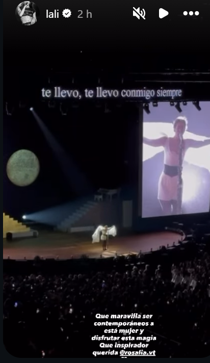 El otro mensaje de Lali Espósito en redes sociales