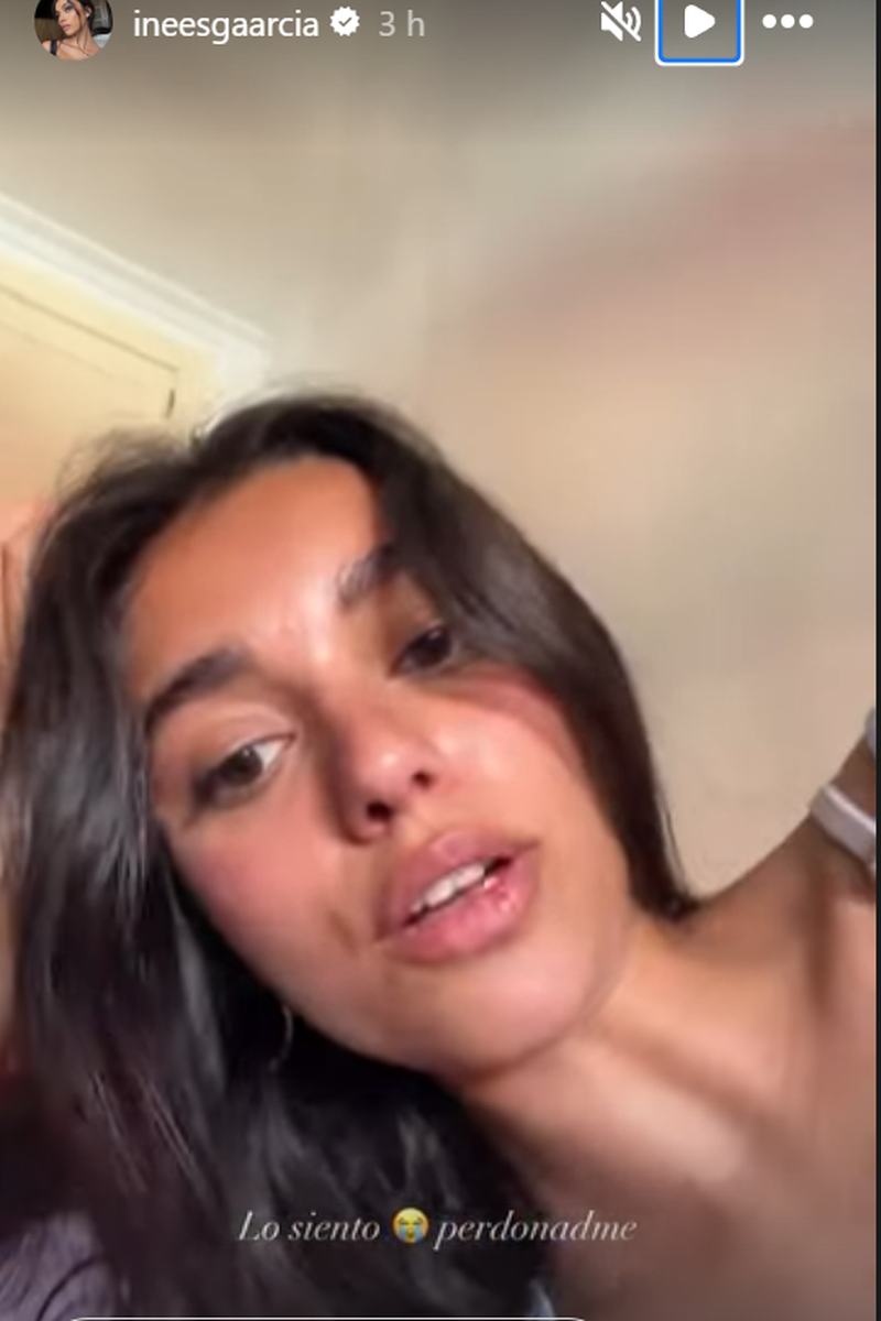 Inés García en su red social