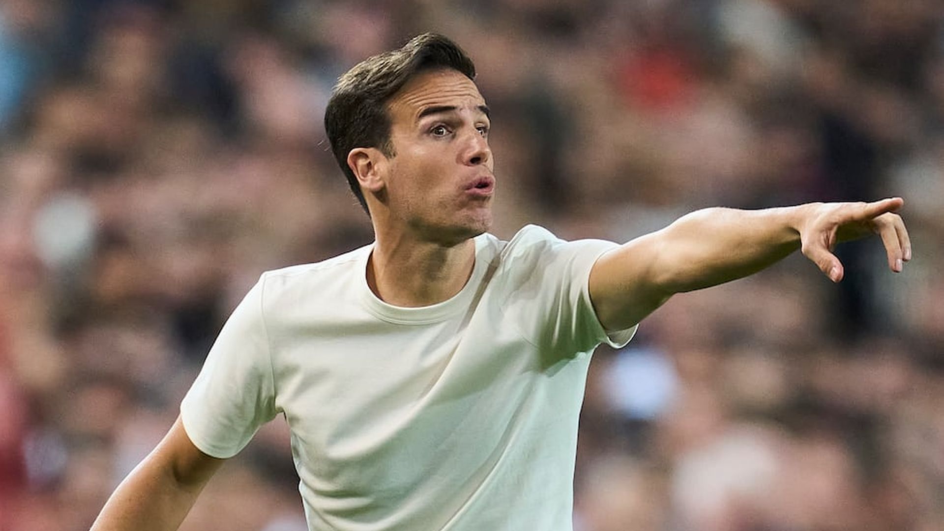 Íñigo Pérez durante un partido Íñigo Pérez durante un partido